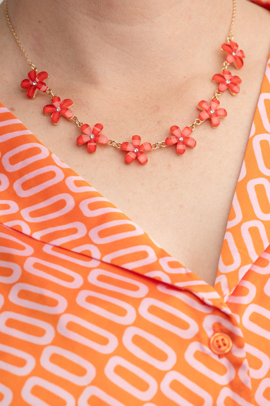 Type 1 Cherry Blossom Necklace/Earring Set