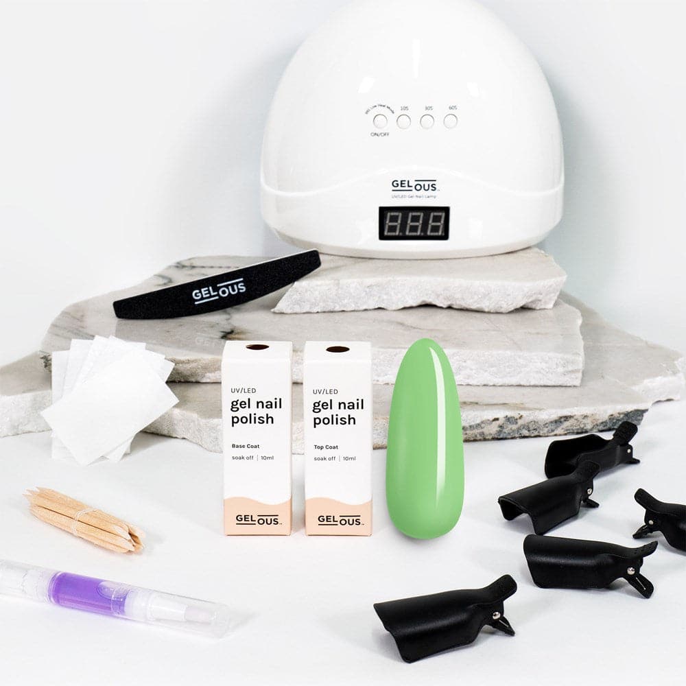 Gelous gel nail polish An Apple A Day Starter Pack - photographed in New Zealand