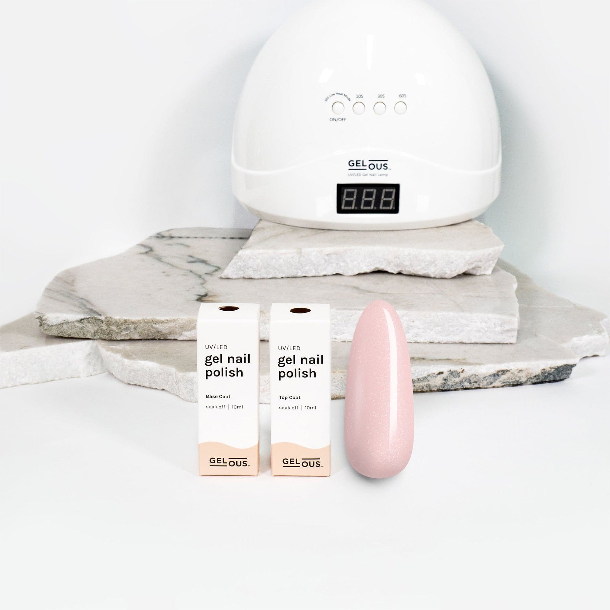 Gelous gel nail polish Cupcake Basic Pack - photographed in New Zealand