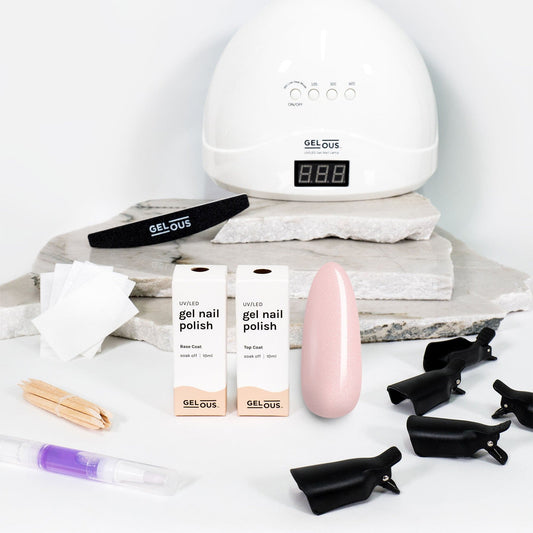 Gelous gel nail polish Cupcake Starter Pack - photographed in New Zealand