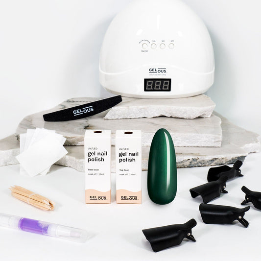 Gelous gel nail polish Never Never Land Starter Pack - photographed in New Zealand