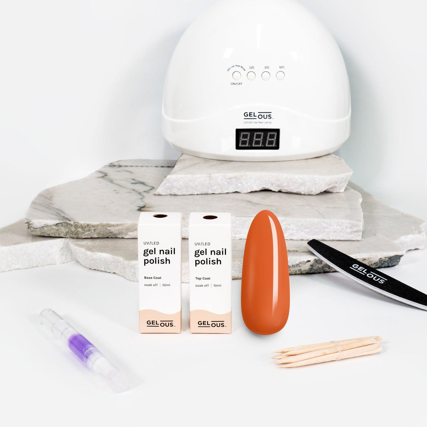 Gelous gel nail polish Wildfire Essentials Pack - photographed in New Zealand