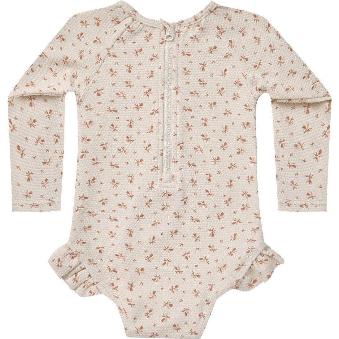 Quincy Mae Olivia Rashguard One-Piece | Clay Ditsy