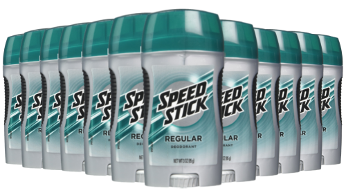 Speed Stick  Antiperspirant Deodorant, Regular  3.0 oz - 12 Pack