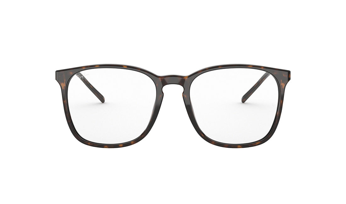 Frames Rayban 0RX5387 Black, Blue, D Frame, Frames, Havana, Medium, Mens, Plastic, Prescription, Rayban