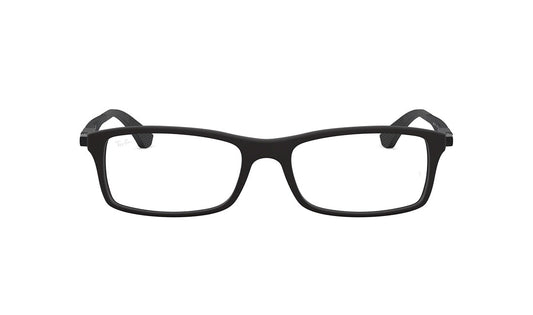 Frames Rayban 0RX7017 Black, Frames, Medium, Mens, Metal, Plastic, Prescription, Rayban, Rectangle