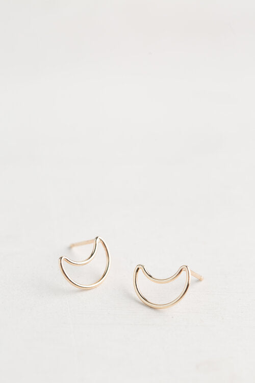 Jen Ellis - Hollow Moon Earrings
