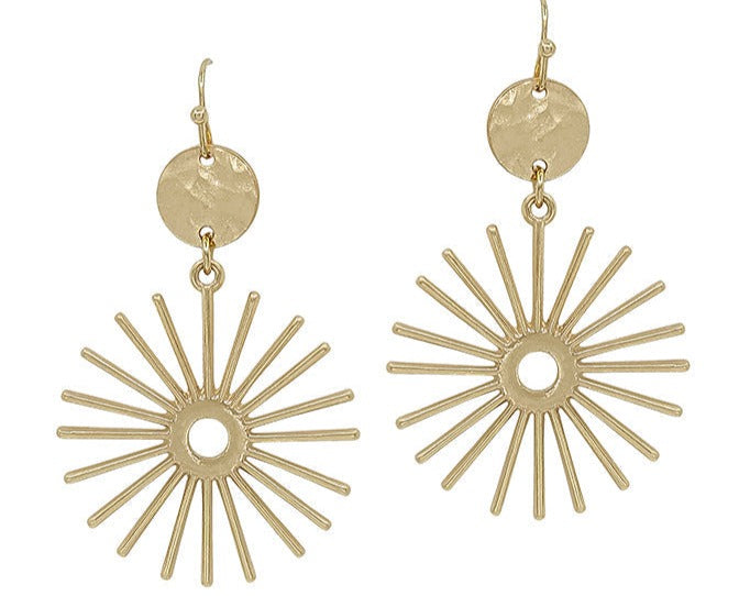 Sun Burst Earring