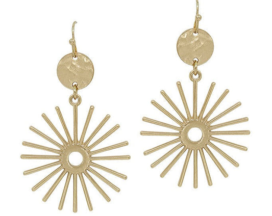 Sun Burst Earring