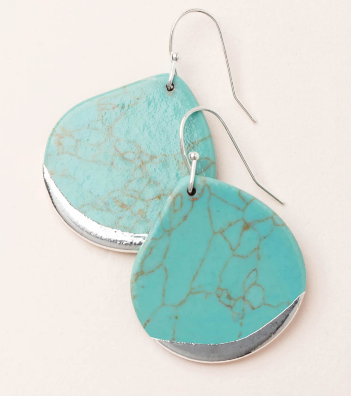 Scout - Stone Dipped Teardrop Earring