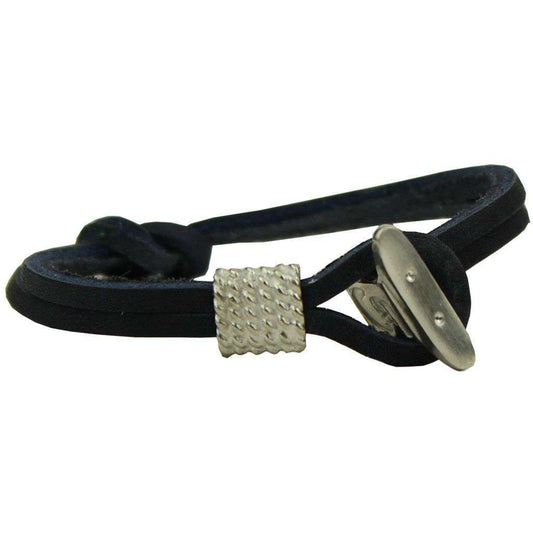 Boat Shoe Lace Bracelet in Navy by Category 5 Boat Shoes - Country Club Prep