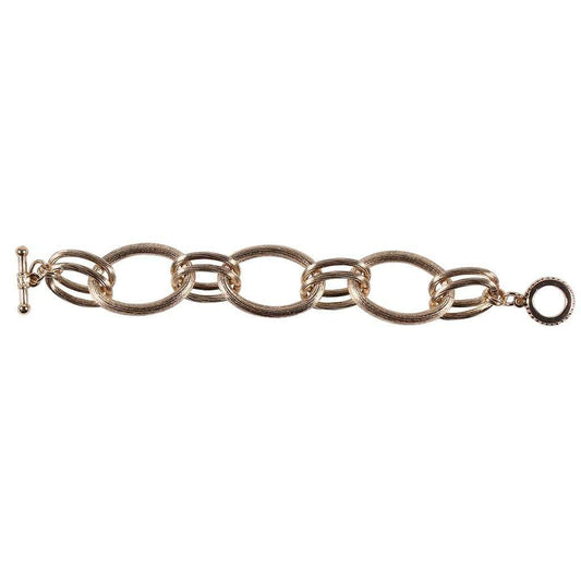 Gold Chain Link Bracelet by Caroline Hill