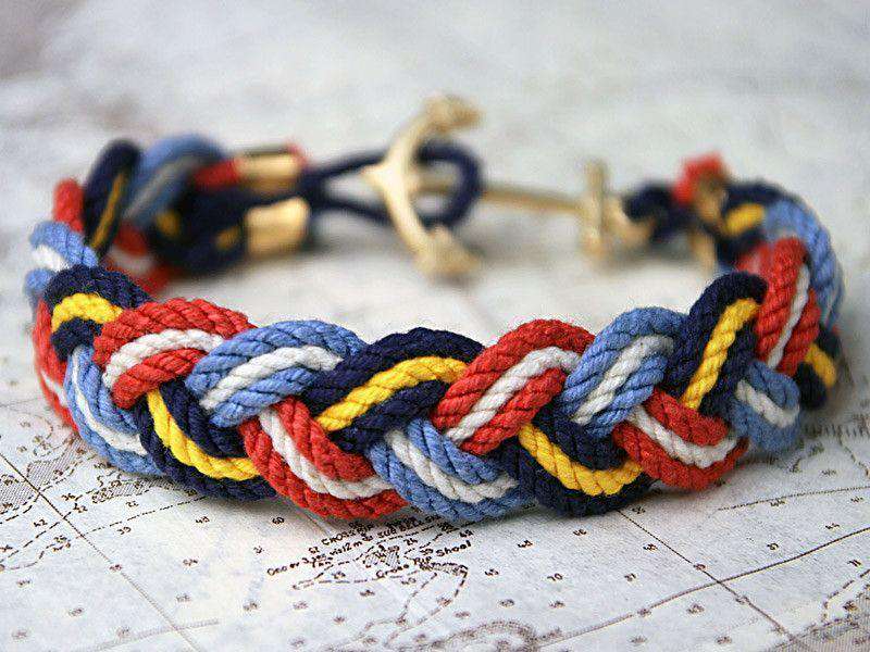 Tristram Calm Waters Turk's Head Knot Bracelet by Kiel James Patrick - Country Club Prep