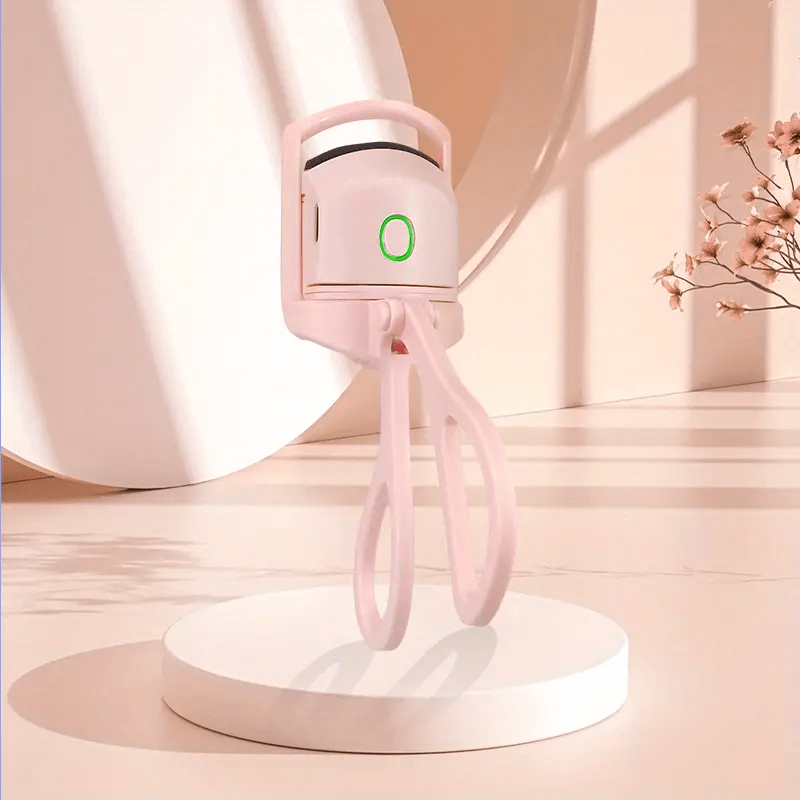 Portable Rechargeable Eyelash Curler, Heated Eyelashes, Fast Heating Makeup, Portable Bag And Easy To Put, Two Levels Can Be Adjusted