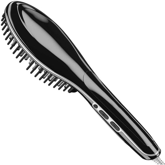 Detangling Hair Straightener Brush - Assorted Colors Beauty & Personal Care Black - DailySale