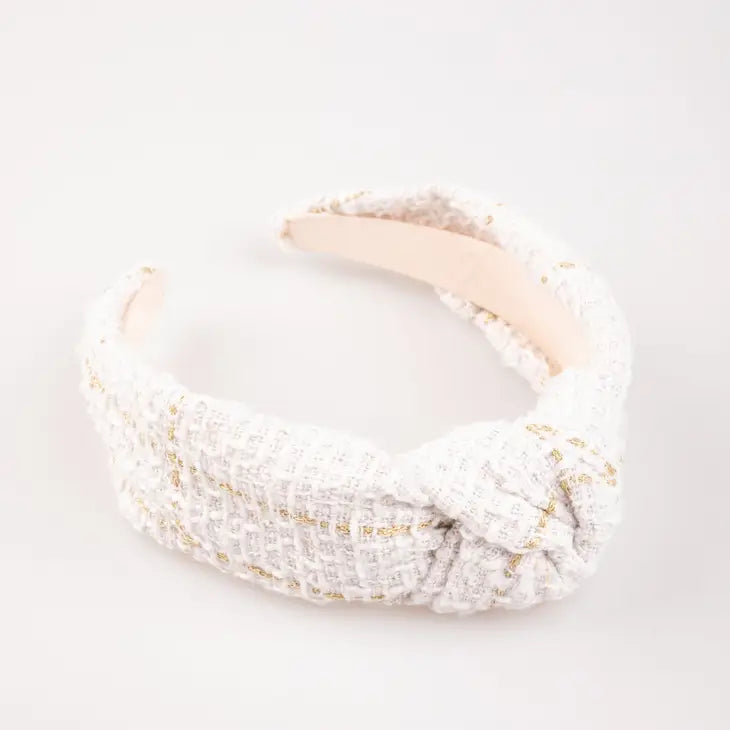 Tweed Knot Headband