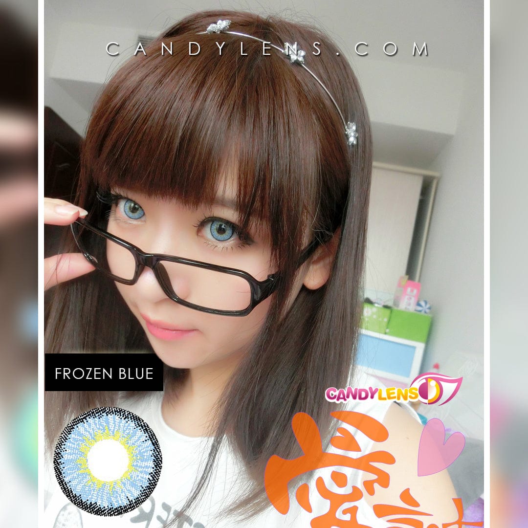 Frozen Blue Cosplay Contacts