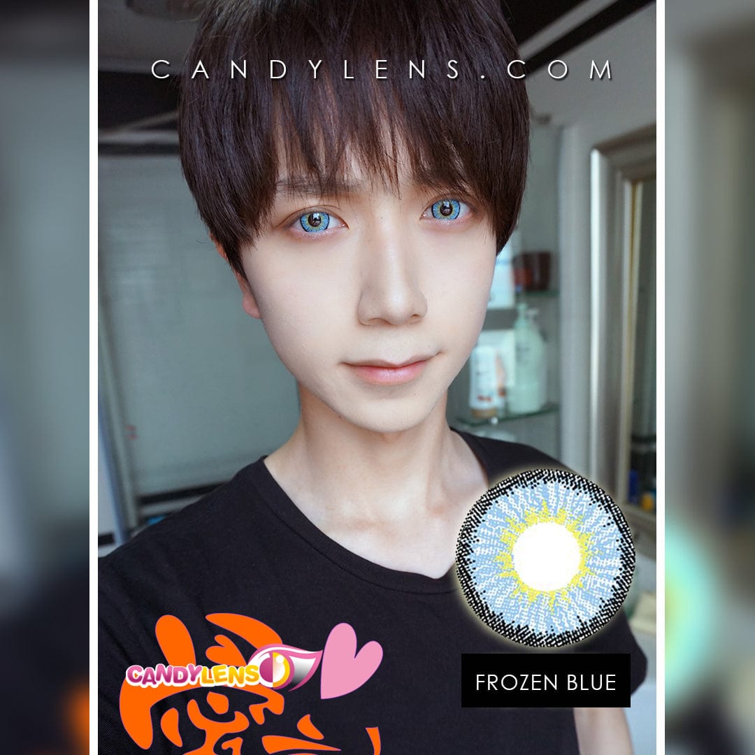 Frozen Blue Cosplay Contacts