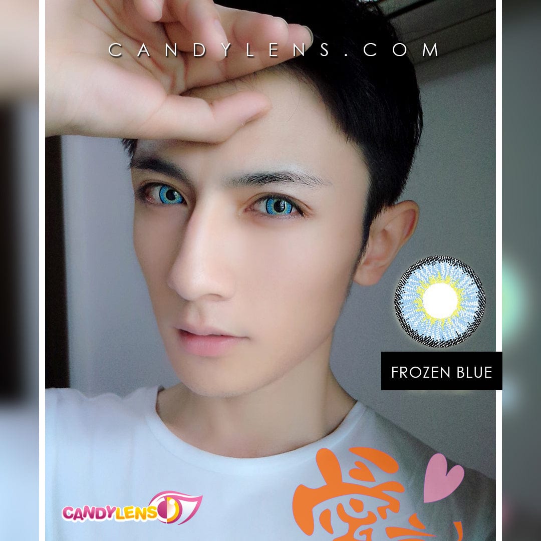 Frozen Blue Cosplay Contacts