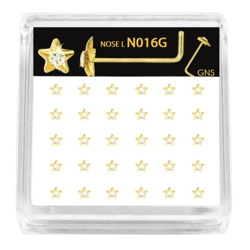 GNS Nose L Star 30pcs - ikatehouse