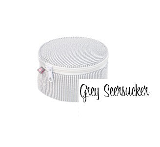 Monogrammed Button Jewelry Round