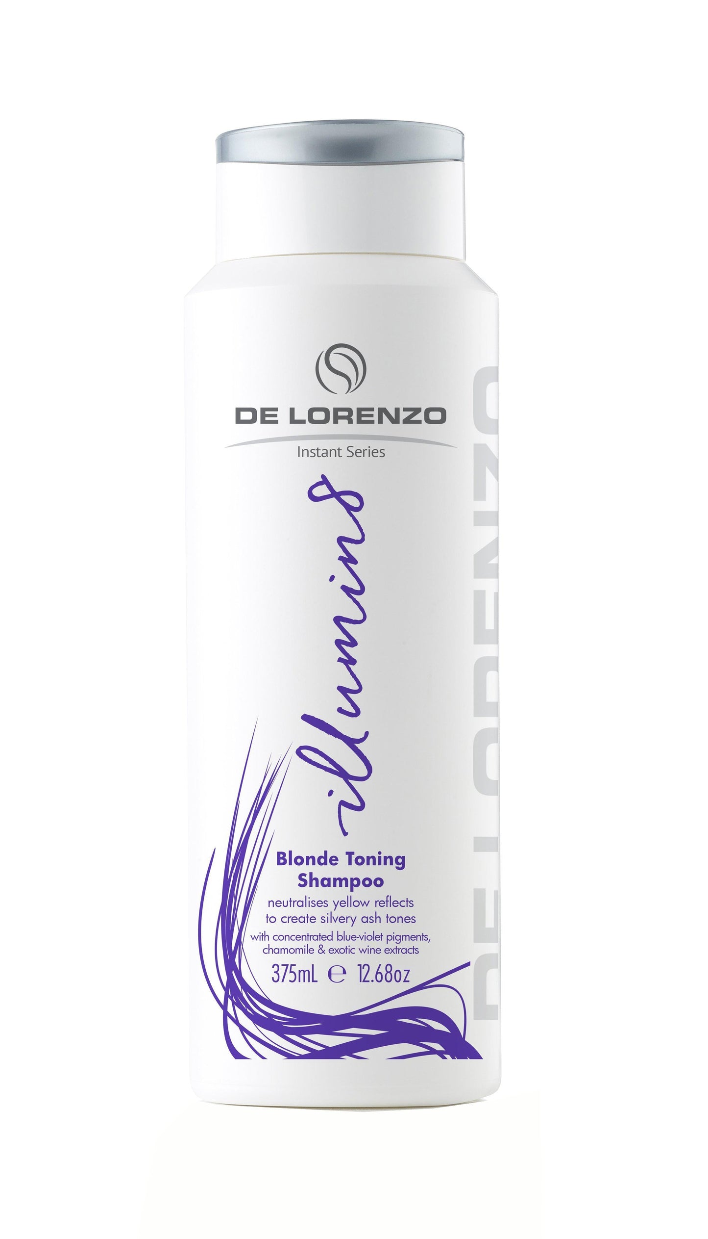 De Lorenzo Instant Illumin8 Blonde Toning Shampoo 375ml