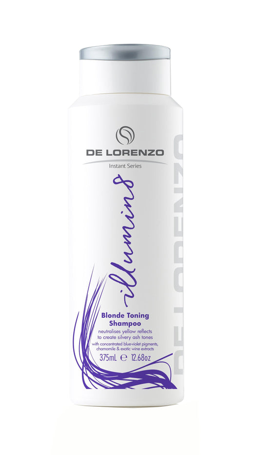De Lorenzo Instant Illumin8 Blonde Toning Shampoo 375ml