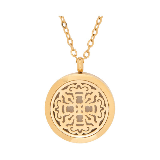 Stainless Steel Golden Ancient Cross Pendant