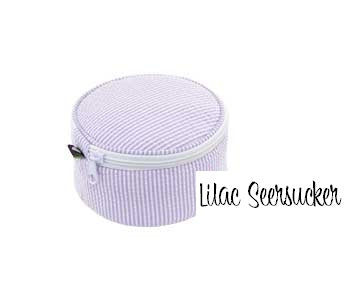 Monogrammed Button Jewelry Round