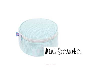 Monogrammed Button Jewelry Round