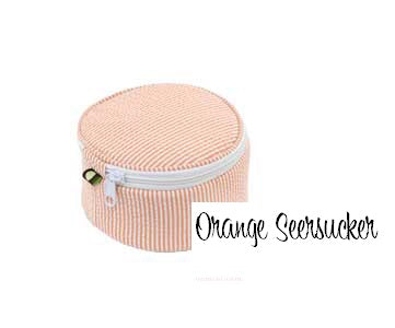 Monogrammed Button Jewelry Round