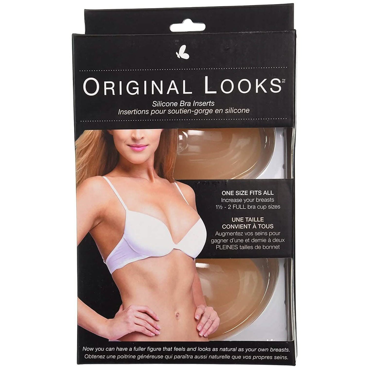 Original Looks Silicone Bra Inserts And Enhancers