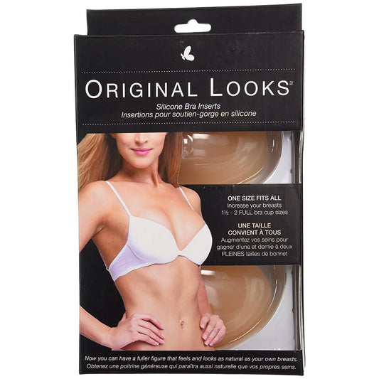Original Looks Silicone Bra Inserts And Enhancers