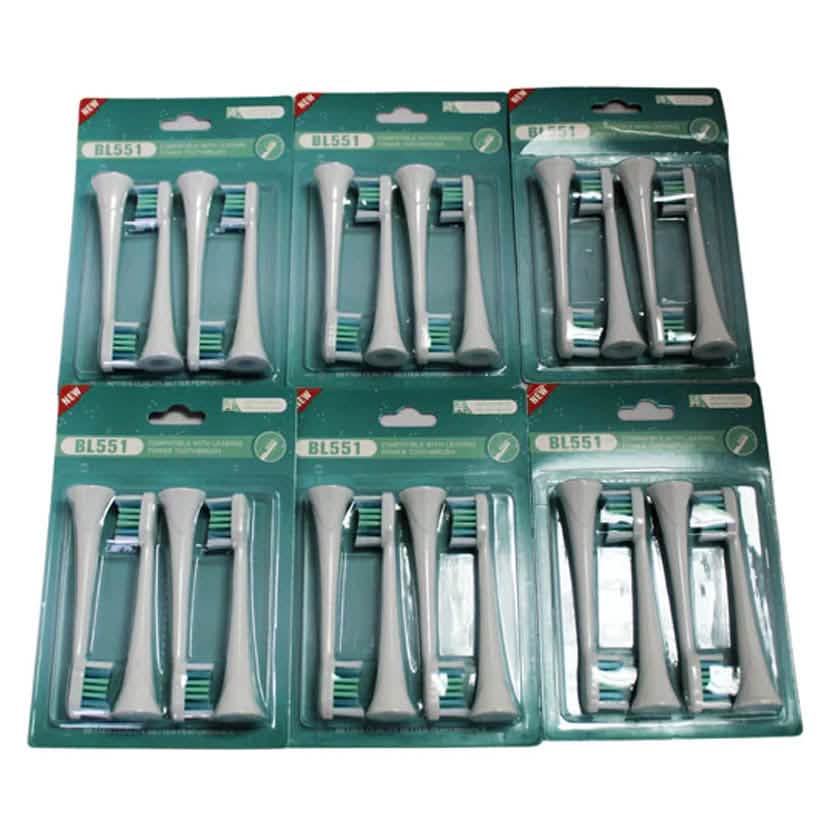 Sonic Replacement Toothbrush Heads Beauty & Personal Care 24-Pack - DailySale
