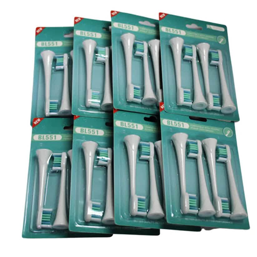 Sonic Replacement Toothbrush Heads Beauty & Personal Care 32-Pack - DailySale