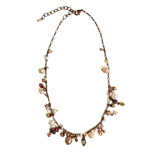 Pearl & Charm Necklace