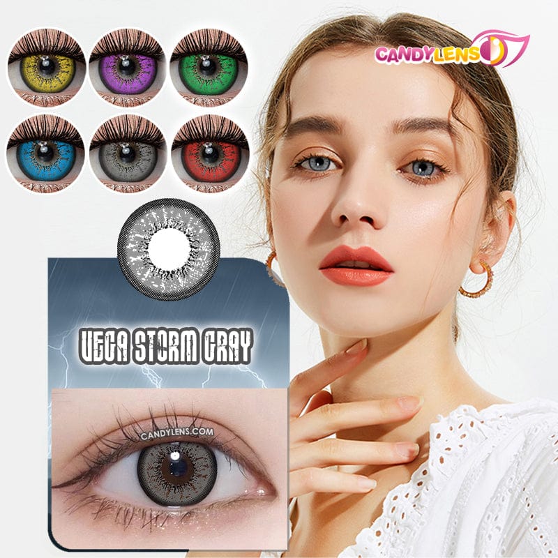 Vega Storm Gray Cosplay Contacts