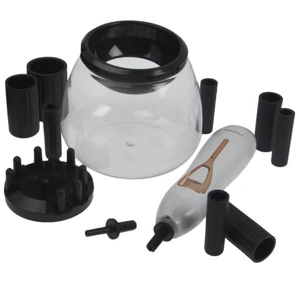 Vivitar Simply Beautiful Makeup Brush Cleaner Beauty & Personal Care White - DailySale